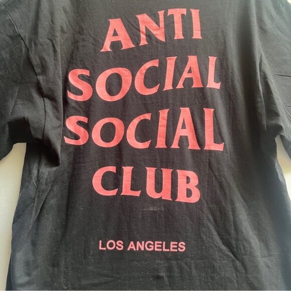 Anti Social Club graphic t shirt Sz XL - Picture 3 of 7